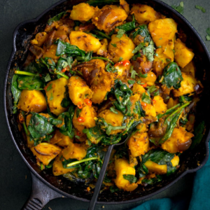 Saag Aloo